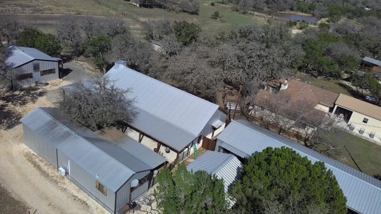 Professional roofing work